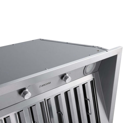 Ancona Pro 28 Ducted Stainless Steel Insert Range Hood - AN-1329 | Insertion de hotte de cuisinière à conduit Ancona Pro de 28 po en acier inoxydable  - AN-1329 | D77GRRO9