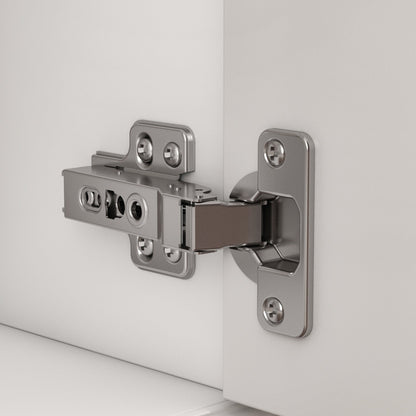 Buffet blanc laqué de style moderne et contemporain du milieu du siècle, 150 cm