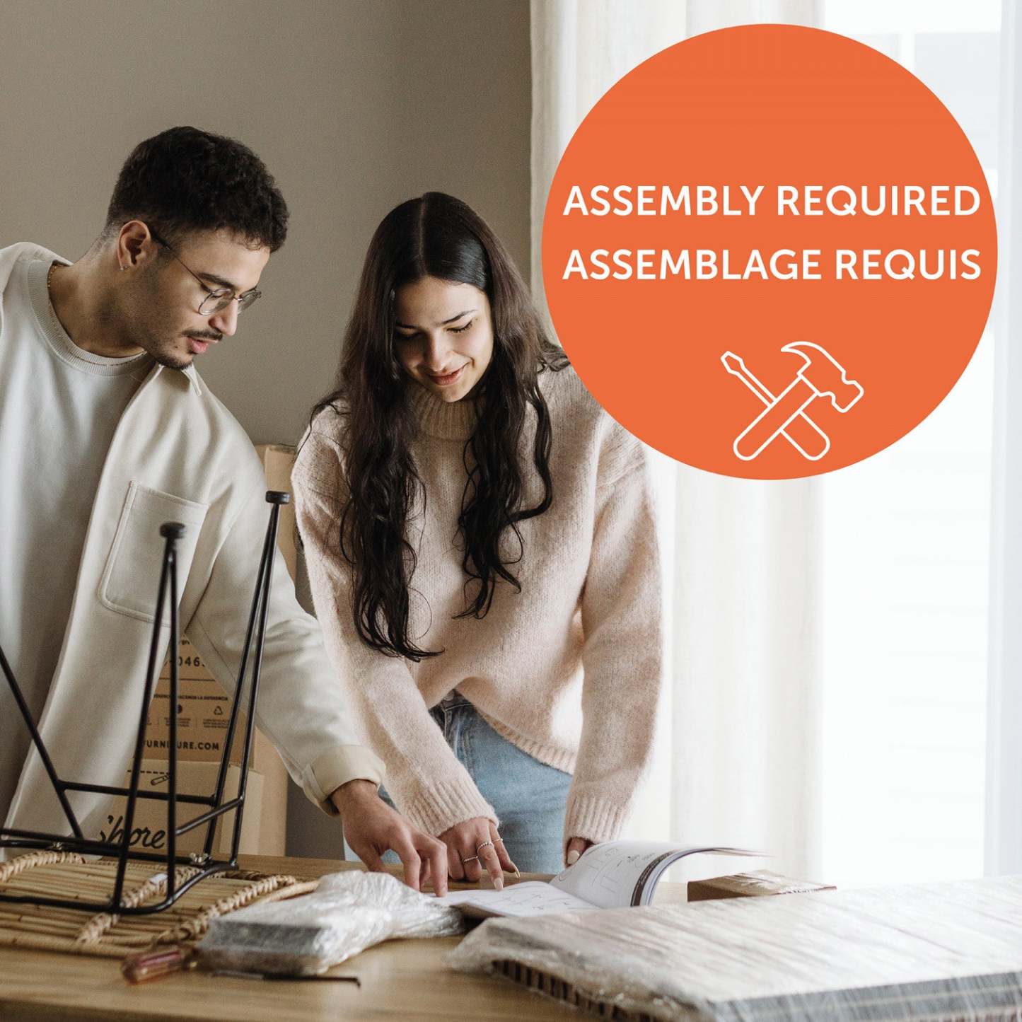 Ensemble commode et table de nuit à 6 tiroirs Gravity - Érable gris | Gravity Ensemble Commode 6 Tiroirs Et Table De Chevet - Erable Cendre