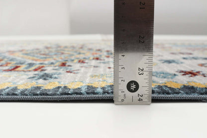 Tapis gris gypsy lavable en machine - 2'6 x 8'0|Carpette Gypsy grise lavable à la machine - 2 pi 6 po x 8 pi 0 po|D86FW52F