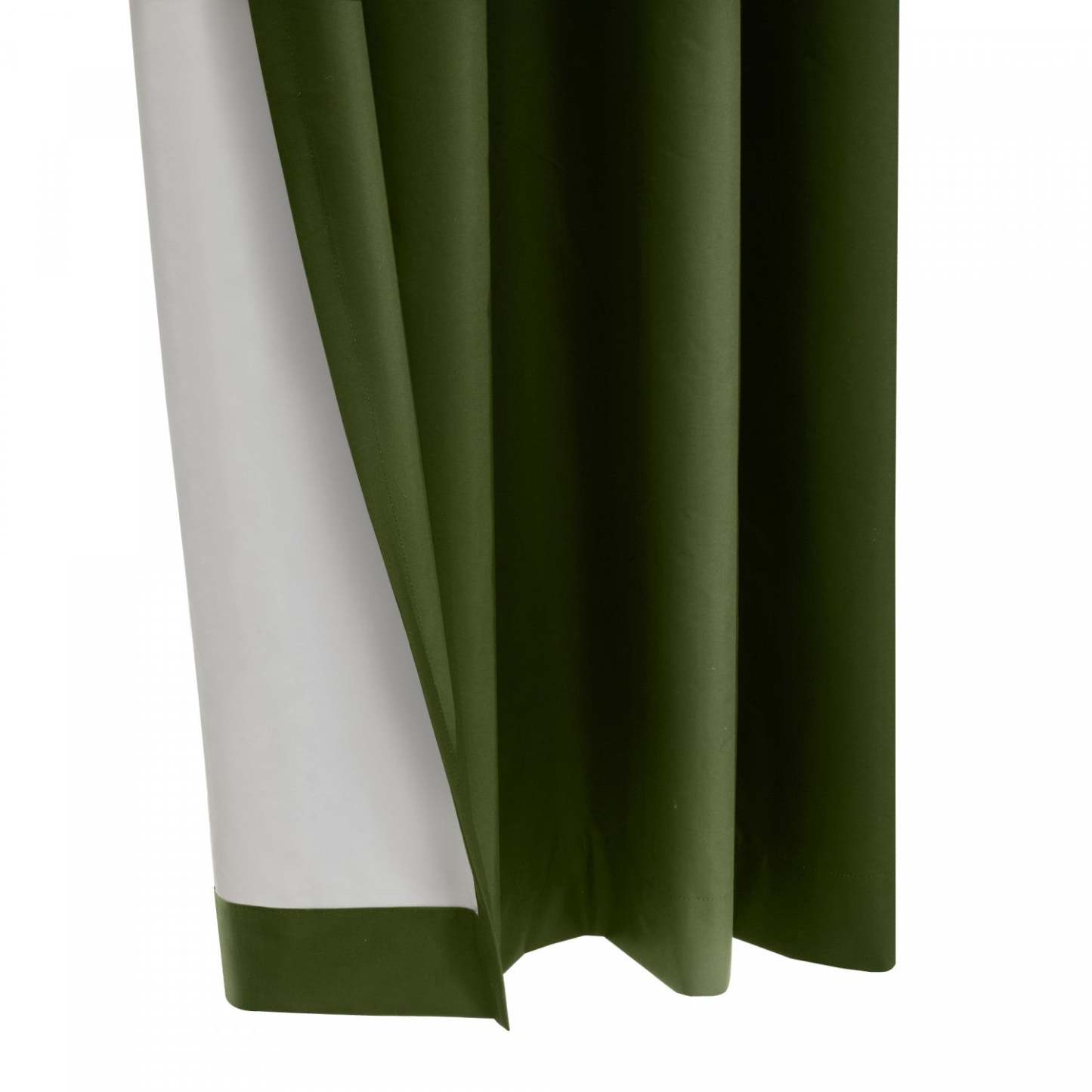 Thermaplus Alpine Olive Blackout Grommet Curtain Panel - 52 x 63|Panneau de rideau occultant à œillets Alpin olive de Thermaplus - 52 x 63