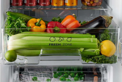 iio 11 Cu. Ft. Bottom-Freezer Retro Refrigerator - ALBR1372WW-L | Réfrigérateur rétro iio de 11 pi³ à congélateur inférieur - ALBR1372WW-L | ALBR1WWL