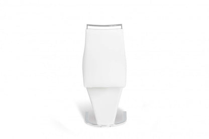 Chaise De Salle A Manger Pollock En Similicuir Blanc (ensemble De 2) | Chaise de salle à manger Pollock, simili cuir blanc (ensemble de 2)