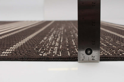 Tapis Wileen Chocolat - 4'4 X 6'5 |Carpette Wileen chocolat - 4 pi 4 po x 6 pi 5 po