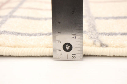 Tapis Taite crème-argent - 3'11 x 5'7|Carpette Taite crème-argent - 3 pi 11 po x 5 pi 7 po| D29WJN1J