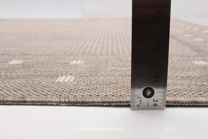 Tapis Clémentine Tan - 4'4 X 6'5 |Carpette Clémentine brun clair - 4 pi 4 po x 6 pi 5 po