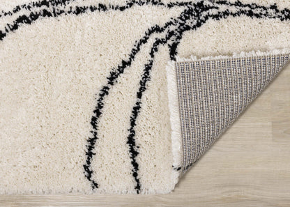 Miley Flower Moon Plush Area Rug - 7'10 x 10'10|Carpette moelleuse Miley avec fleurs et lune - 7 pi 10 po x 10 pi 10 po