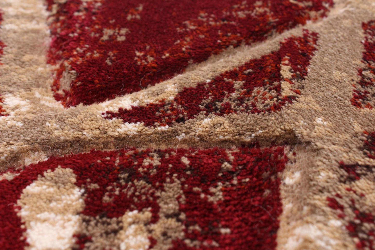 Carpette Cherokee rouge - 5 pi 3 po x 7 pi 3 po