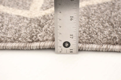 Anandi gris-ivoire - 5 pi 3 po x 7 pi 3 po|Carpette Anandi gris-ivoire - 5 pi 3 po x 7 pi 3 po| D2B2Q1E9