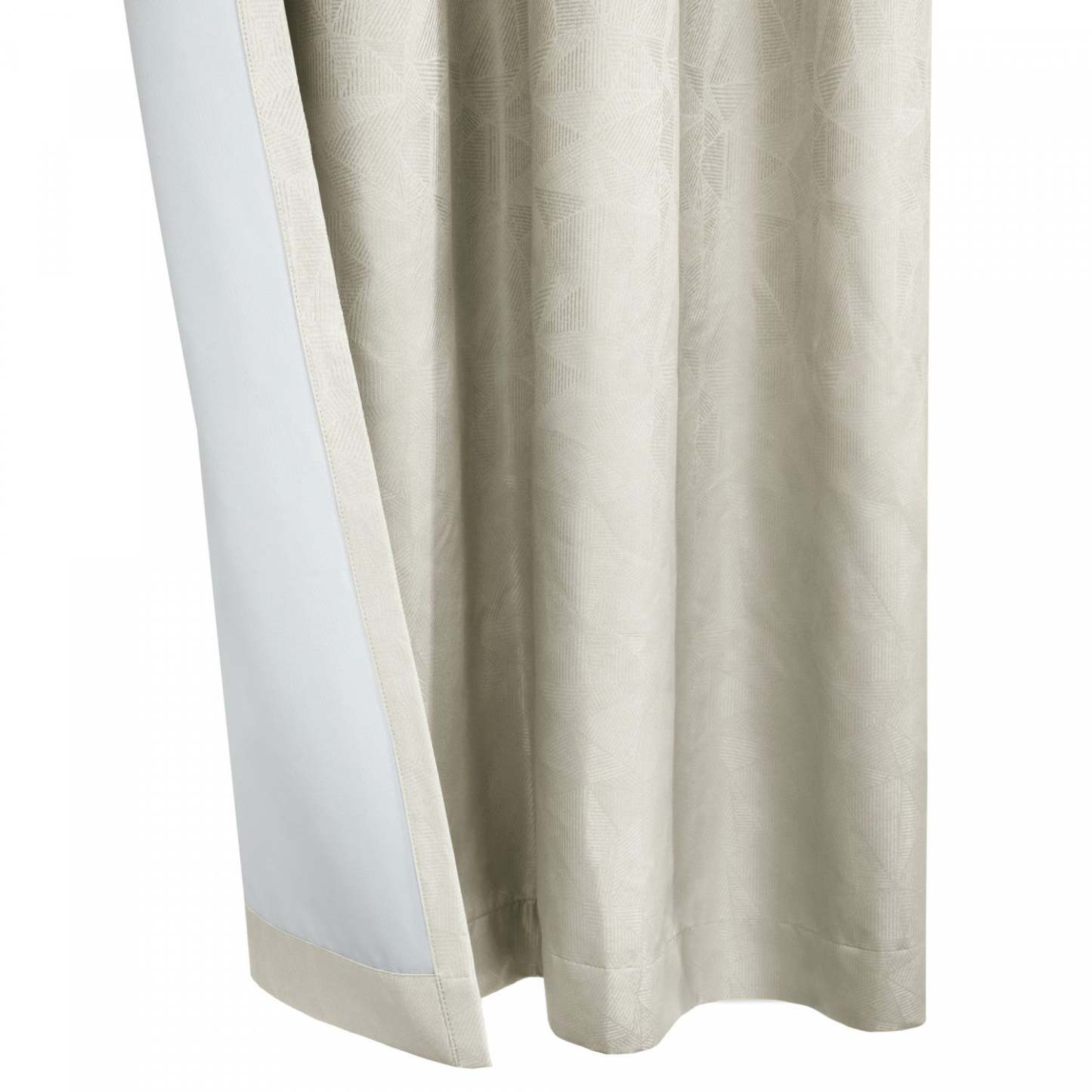Thermaplus Ethan White Blackout Grommet Curtain Panel - 52 x 95|Panneau de rideau coupe-lumière à œillets Ethan blanc de Thermaplus - 52 x 95
