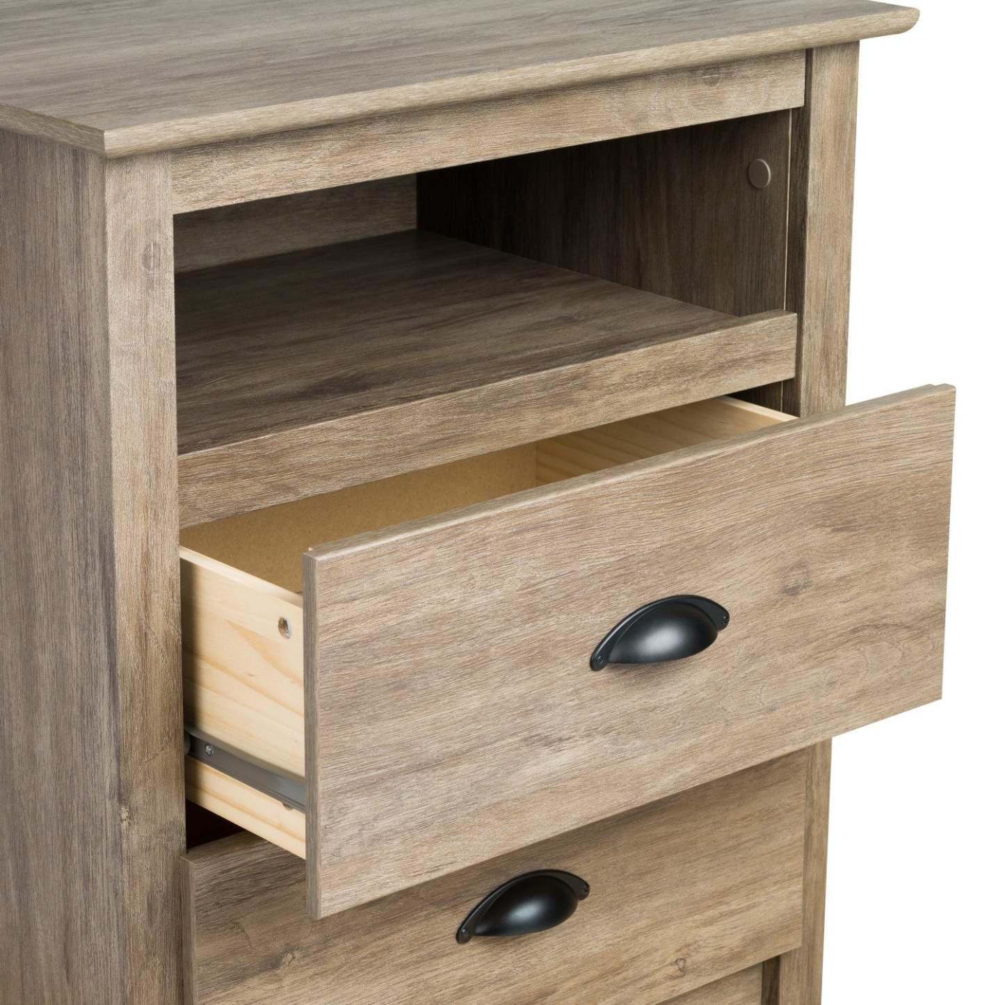 Salt Spring Tall Nightstand - Drifted Grey|Table de nuit haute Salt Spring - gris délavé