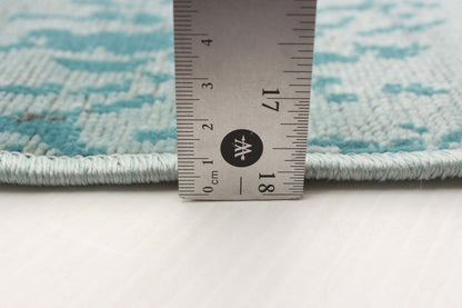 Mariam Aqua 5'3 x 7'7 Area Rug|Carpette Mariam turquoise 5 pi 3 po x 7 pi 7 po|D86FOQ8I