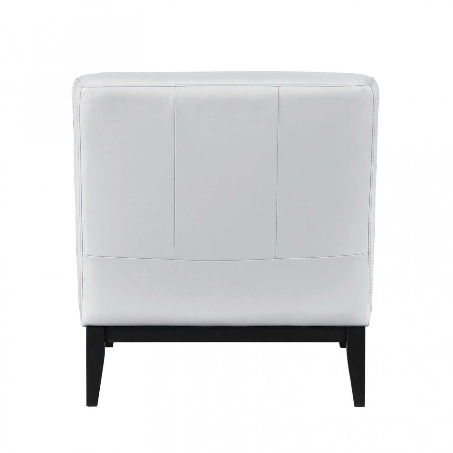 Fauteuil d'appoint Murdock en cuir argenté | Fauteuil D'appoint Murdock En Cuir Argenté