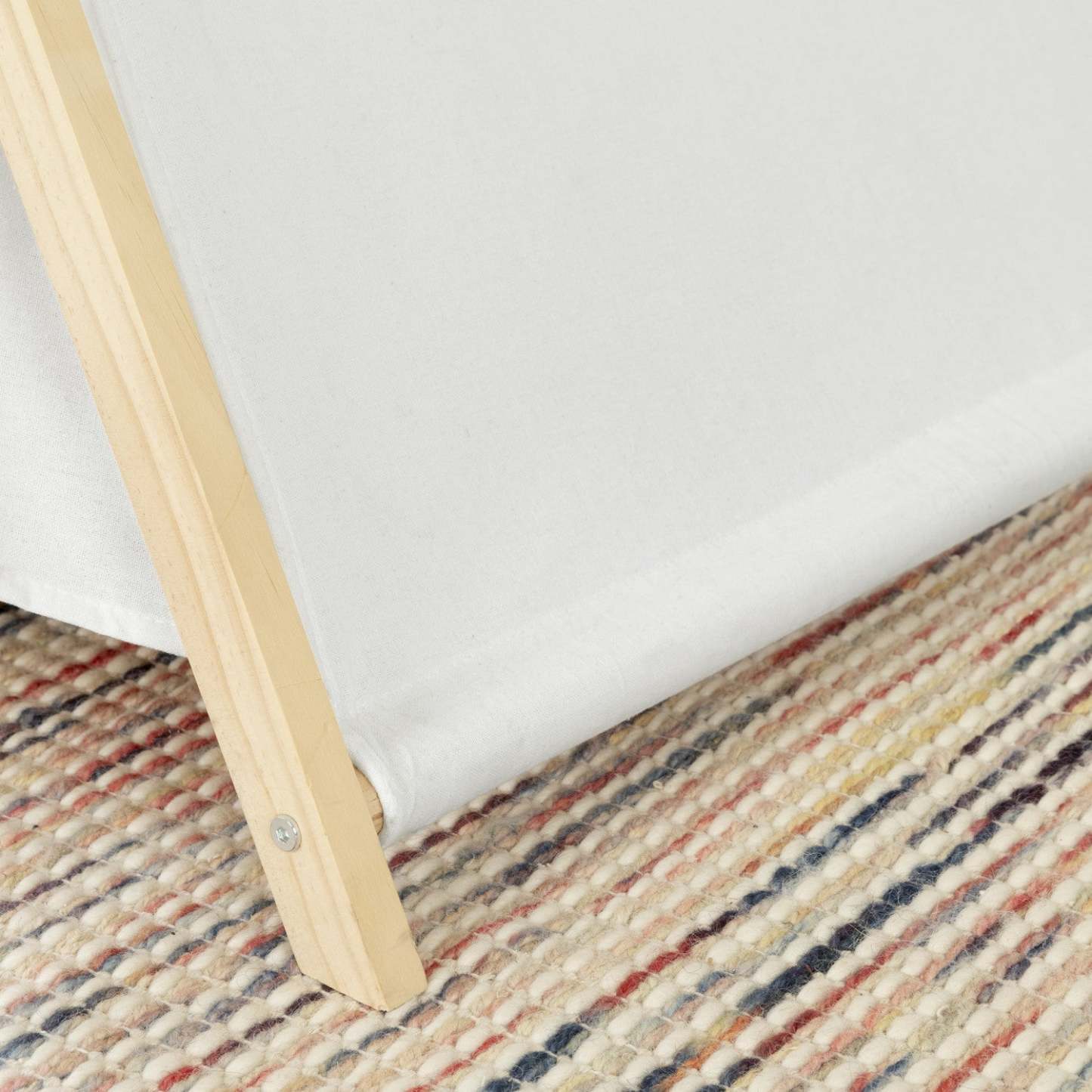 Sweedi Tente de jeu avec tableau - Blanc et Naturel | Sweedi Play Tent With Chalkboard - White and Natural | D83GB966