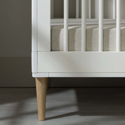 Lit bébé convertible 3 en 1 Cotton Candy - Blanc | Cotton Candy Lit De Bebe Convertible 3 En 1 - Blanc