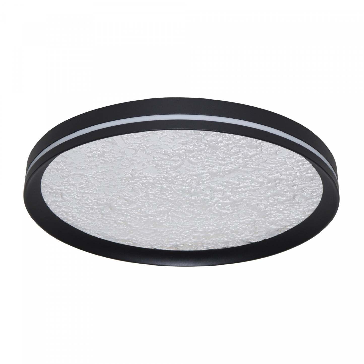 Luna Integrated Led Flush Mount 12, Black Lamp | Plafonnier Semi-encastre A Del Integrees Luna De 12 po, Noir