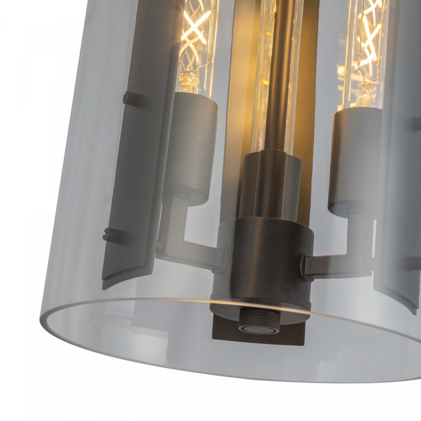 Luminaire suspendu Dahlia à 3 lumières, lampe noire | Suspension Dahlia A 3 lampes, Noire