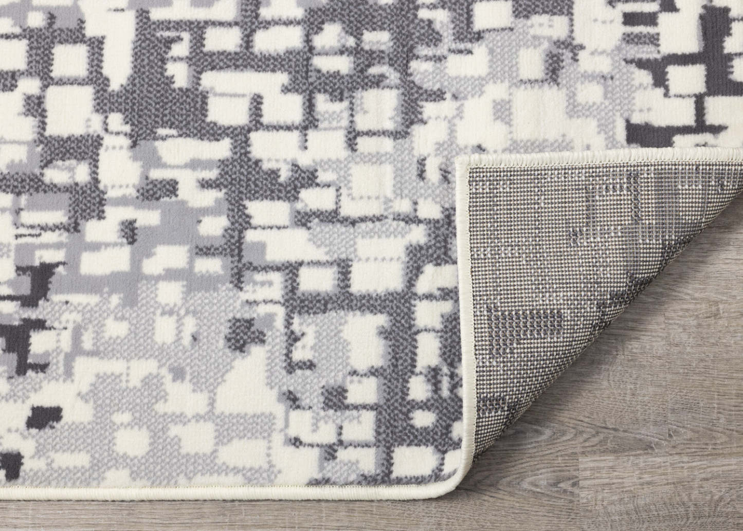 Tapis pixelisée Florence pour l'intérieur - 4 pi 7 po x 6 pi 7 po