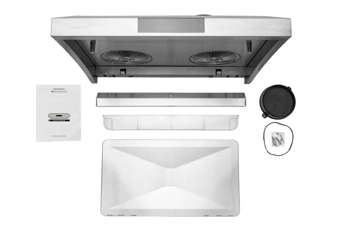 Hauslane 30 Under Cabinet Stainless Steel Range Hood - UC-PS38SS-30|Hotte de cuisinière sous l'armoire Hauslane de 30 po en acier inoxydable - UC-PS38SS-30