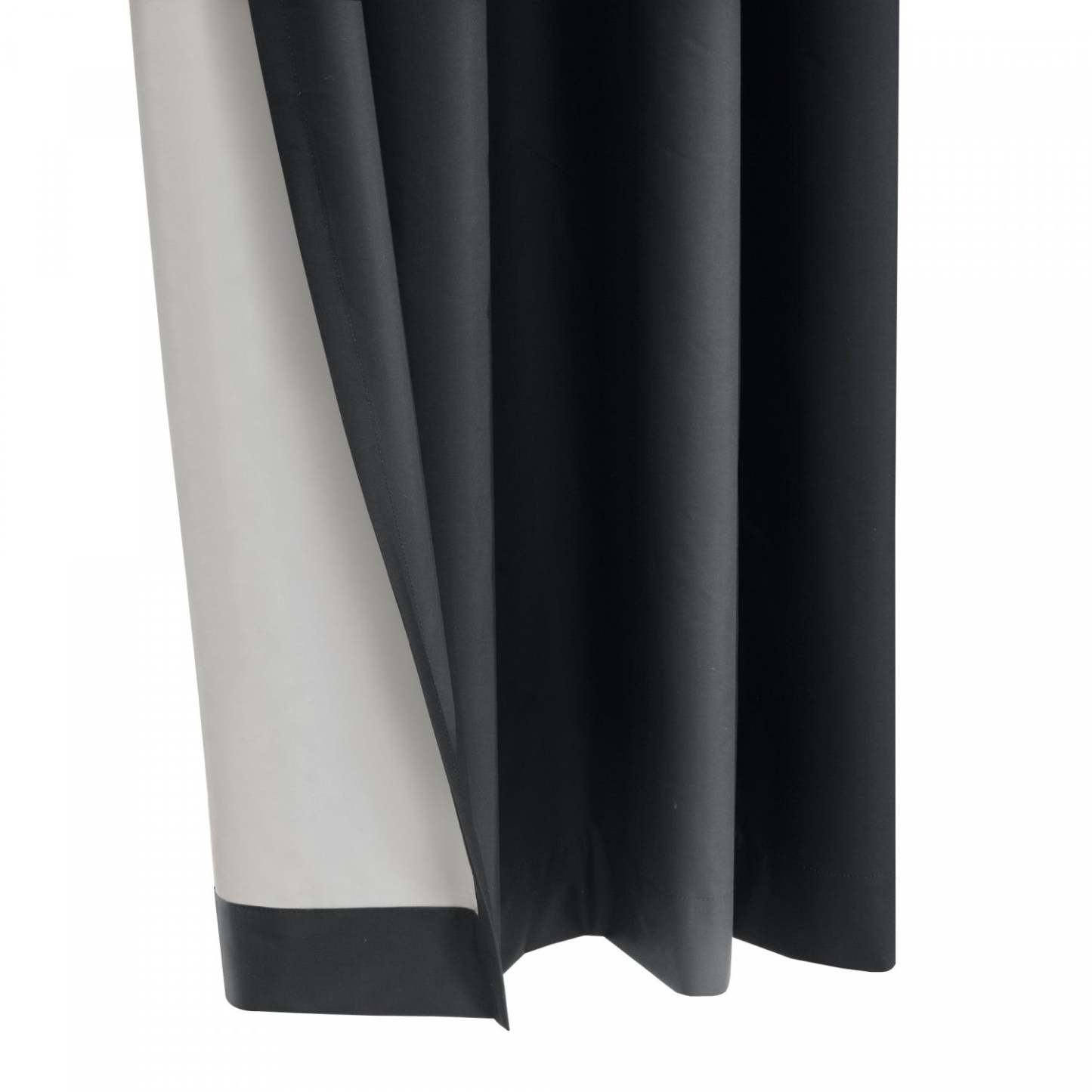 Thermaplus Alpine Charcoal Blackout Grommet Curtain Panel - 52 x 95|Panneau de rideau coupe-lumière à œillets Alpin anthracite de Thermaplus - 52 x 95