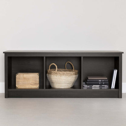 Toza Mudroom Storage Bench - Rubbed Black|Banc de rangement Toza pour vestibule - noir antiqué