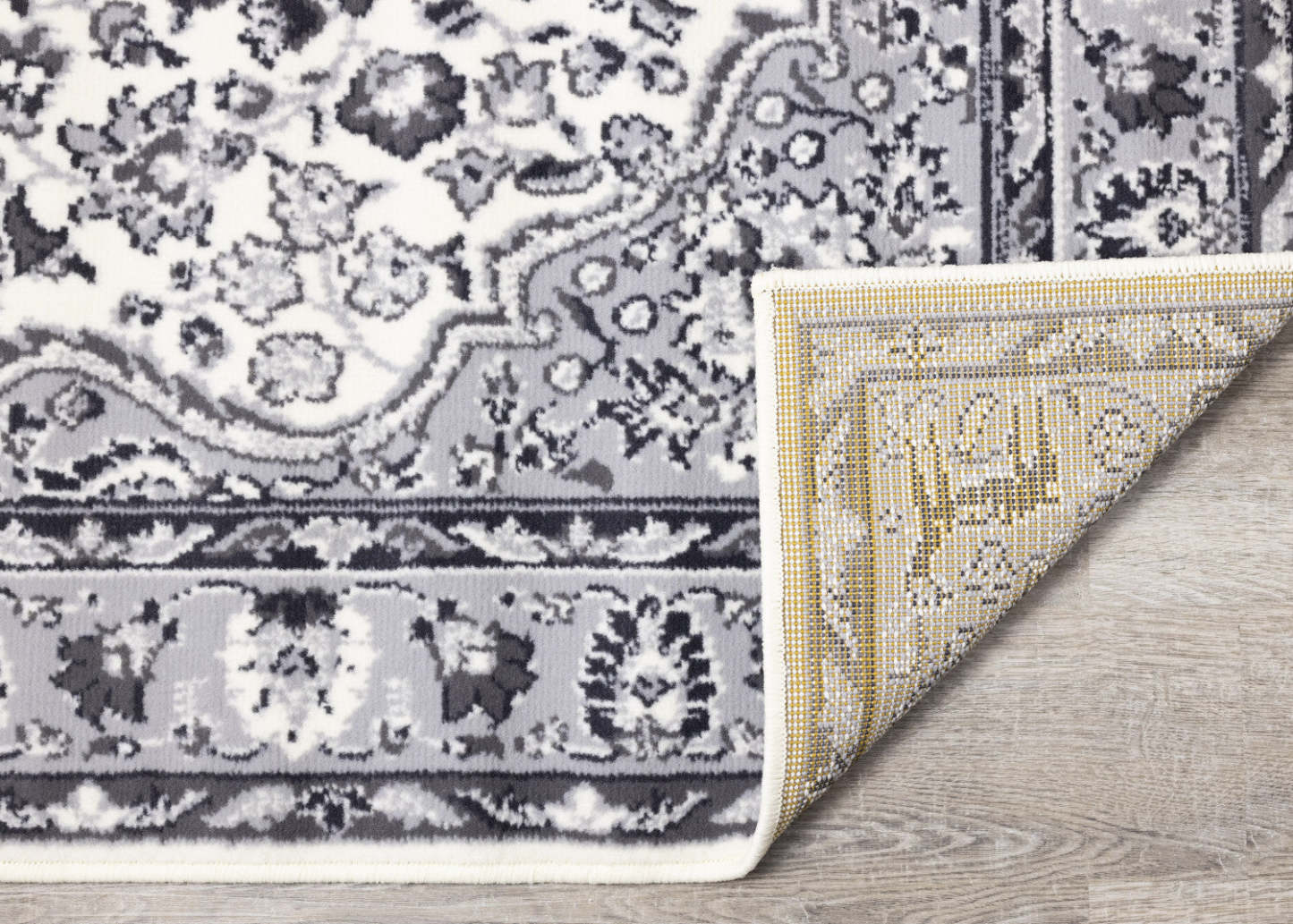 Florence Classic Border Area Rug - 4'7 x 6'7|Tapis de zone à bordure classique Florence - 4 pi 7 po x 6 pi 7 po