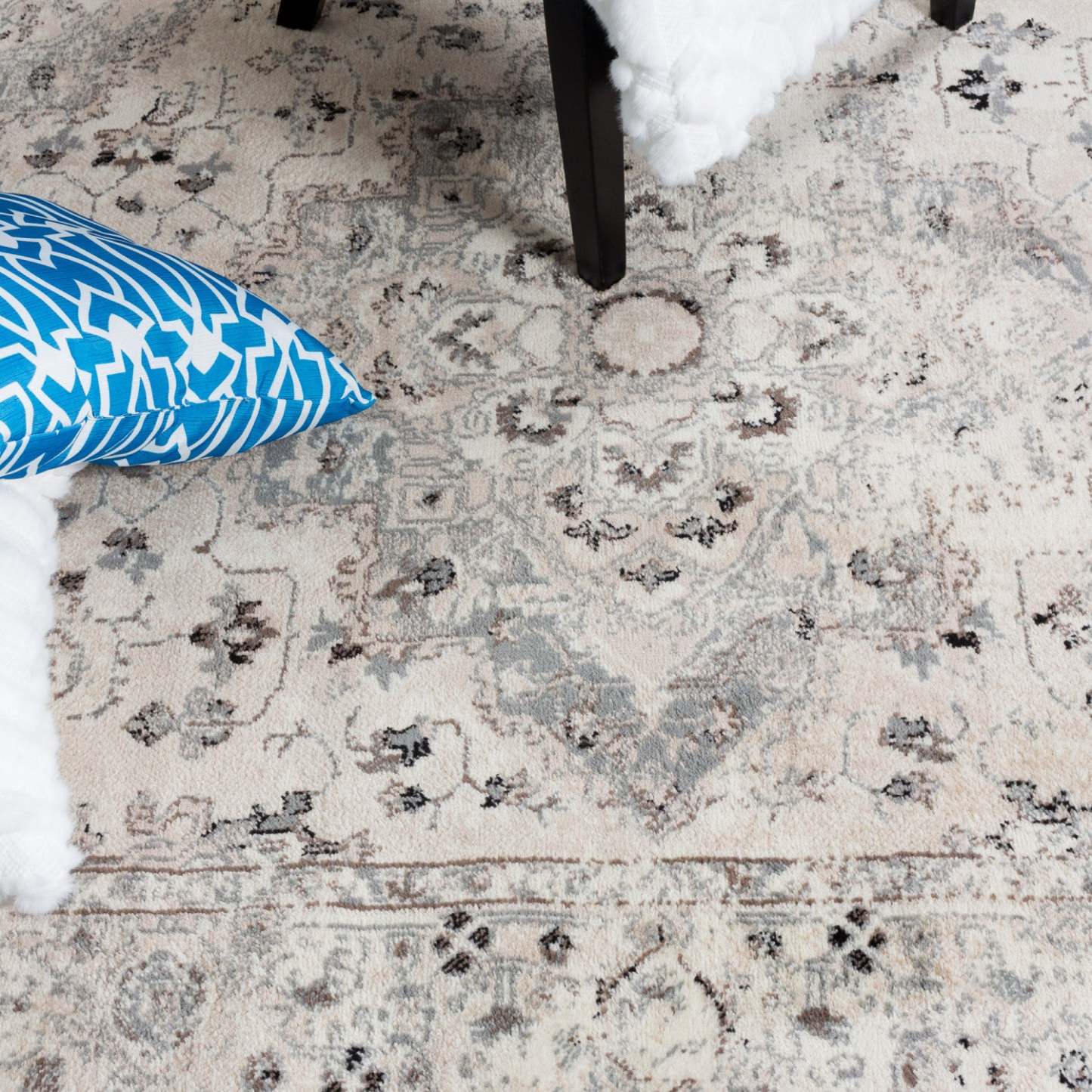 Tapis Far Grey 3x5|Carpette Far grise 3 x 5|D80G0QQ1