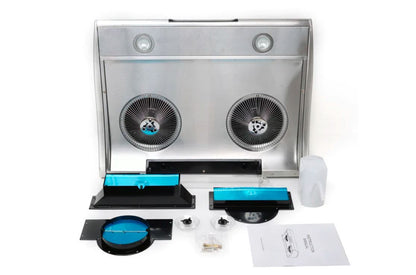 Hauslane 30 Under Cabinet Stainless Steel Range Hood - UC-C400SS-30|Hotte de cuisinière sous l'armoire Hauslane de 30 po en acier inoxydable - UC-C400SS-30