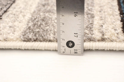 Aya Ivory-Blue Area Rug - 7'10 x 10'2|Carpette Aya ivoire-bleu - 7 pi 10 pox 10 pi 2 po| D2ADA8RQ