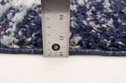 Tapis Makondo Mosaique Bleu - 8'0 x 10'0|Carpette Makondo Mosaique bleu - 8 pi 0 pox 10 pi 0 po| D2AN3AQ0