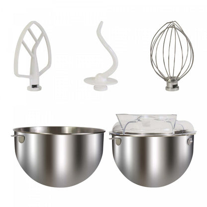 Kenmore Elite 600 W Bowl Lift Metallic Chrome Mixer - KKESM600M|Batteur sur socle Kenmore Elite de 600 W avec fonction lève-bol, chrome métallique - KKESM600M