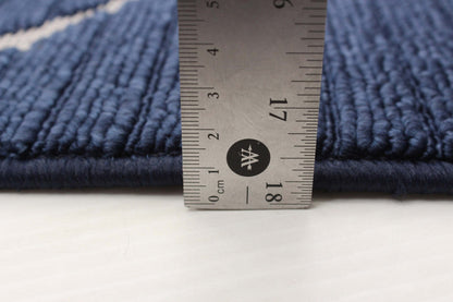 Tapis Kimi Bleu 6'7 x 9'6|Carpette Kimi bleue 6 pi 7 po x 9 pi 6 po|D86FEEVH