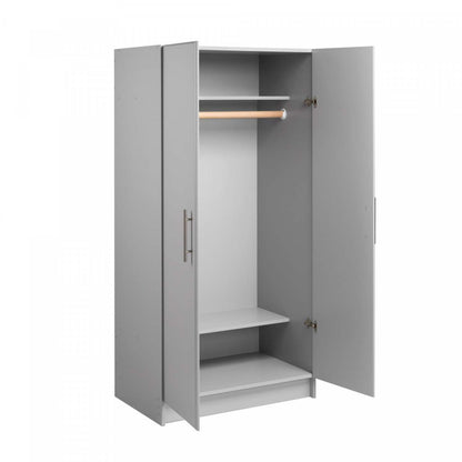 Armoire-penderie Elite - Gris|Armoire-penderie Elite - grise