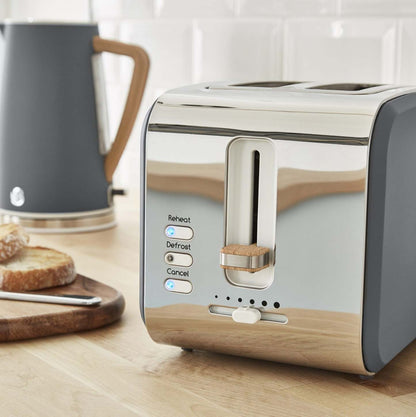 Salton Swan Nordic 2-Slice Toaster - ST14610GRYN|Grille-pain Swan à 2 tranches de style nordique - ST14610GRYN
