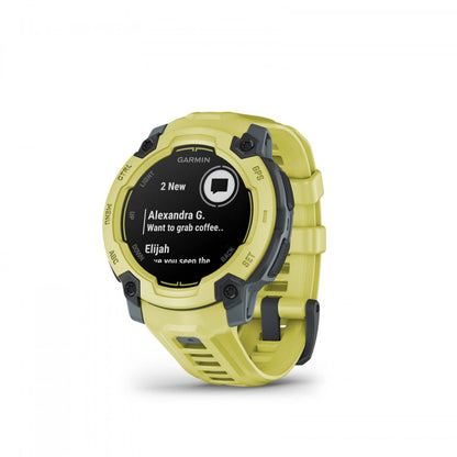 Montre connectée Garmin Instinct E Supertough 45 mm - Spécifications militaires 810, GPS, Boussole, Altimètre barométrique
