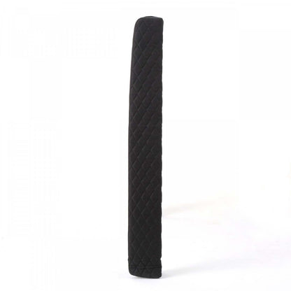 Hansen Tête de lit à oreilles rembourrée avec capitonnage de boutons, très grand lit, noir | Hansen Tete De Lit Capitonnee A Dossier Aile Avec Boutons, Taille King, Noir