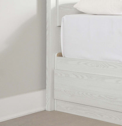 Ensemble lit Arlen Matelot avec 3 tiroirs et tête de lit - Pin blanc | Arlen Ensemble lit Matelot 3 Tiroirs et Tête de lit - Pin blanc