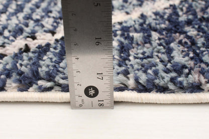 Tapis Makondo Abstract Bleu - 160 x 220 cm | D28IWE9X