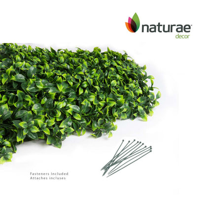 Gardénia artificiel 20x 20 panneau de feuillage 4 pièces | Panneau de feuillage 20 po x 20 po gardénia artificiel 4 pièces | D10HQM49