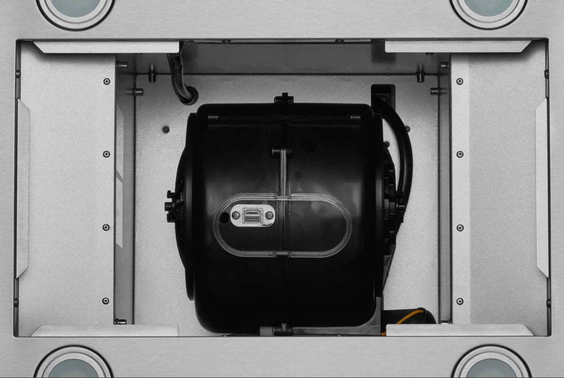 Hauslane 30 Glass Canopy Island Range Hood - IS-200SS-30|Hotte de cuisinière pour îlot Hauslane de 30 po de style auvent en verre - IS-200SS-30