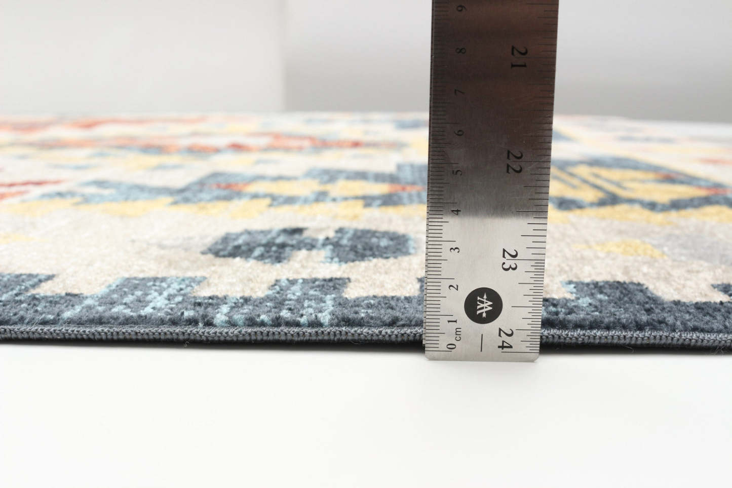 Tapis mosaïque taupe/cuivre lavable en machine - 3'0 x 5'0|Carpette Mosaic taupe et cuivre lavable à la machine - 3 pi 0 po x 5 pi 0 po|D86F8LRR