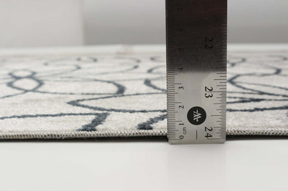 Tapis Terali ivoire lavable en machine - 2'6 x 8'0|Carpette Terali ivoire lavable à la machine - 2 pi 6 po x 8 pi 0 po|D86FZDLS