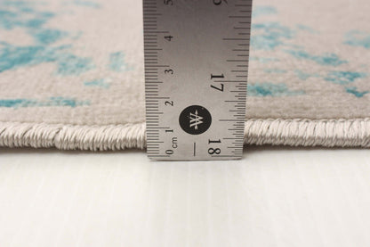 Tapis Corinne Aqua 160 x 230 cm | Tapis Corinne turquoise 160 x 230 cm | D86FVHQZ