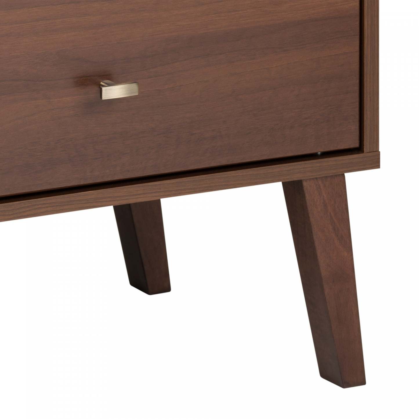Milo 2-Drawer Tall Nightstand - Cherry|Table de nuit haute Milo à 2 tiroirs - cerisier