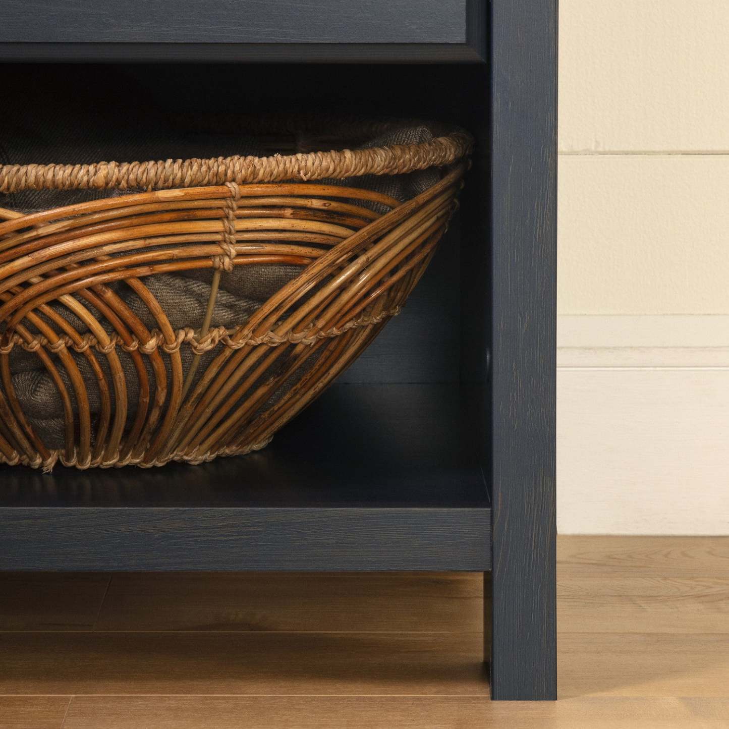 Table de nuit à 1 tiroir Ulysses - Table de bout avec rangement - Bleuet | Ulysse Table De Chevet 1 Tiroir - Myrtille