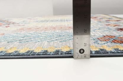 Tapis gris gypsy lavable en machine - 6'0 x 9'0|Carpette Gypsy grise lavable à la machine - 6 pi 0 po x 9 pi 0 po|D86FRLN8