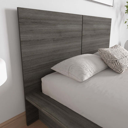 Nordika James Full Headboard - Grey Oak|Tête de lit James Nordika - chêne gris