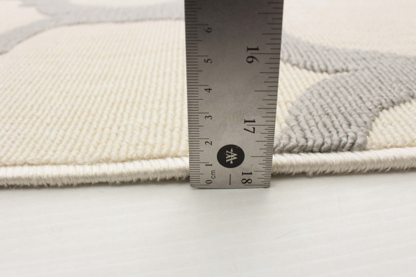 Tapis Sophie gris clair - 81 x 150 cm | D86FI3UM