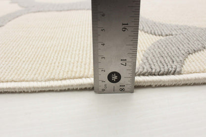 Tapis Sophie gris clair - 81 x 150 cm | D86FI3UM