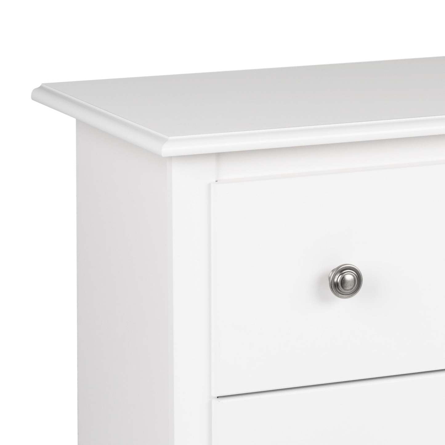 Commode Monterey 8 tiroirs - Blanc|Commode Monterey à 8 tiroirs - blanche